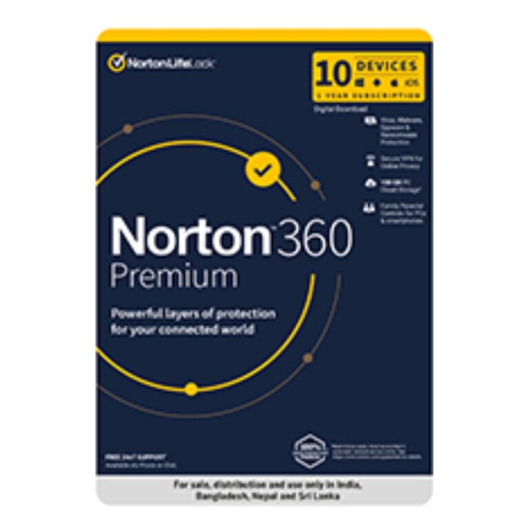 Norton 360 Premium|10 Users 3 Years